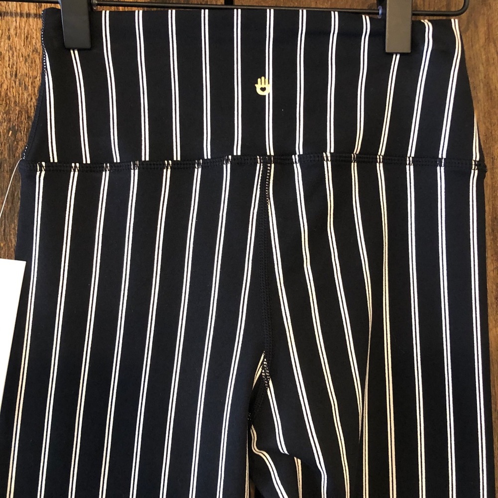 NWT Spiritual Gangster Stripe Leggings